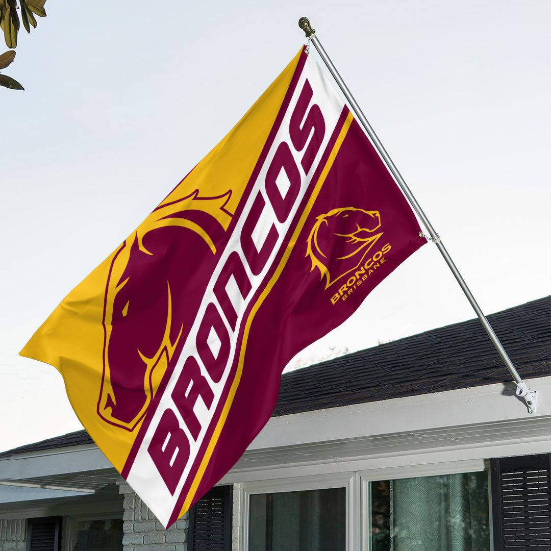Brisbane Broncos 3D Double-side House Flag