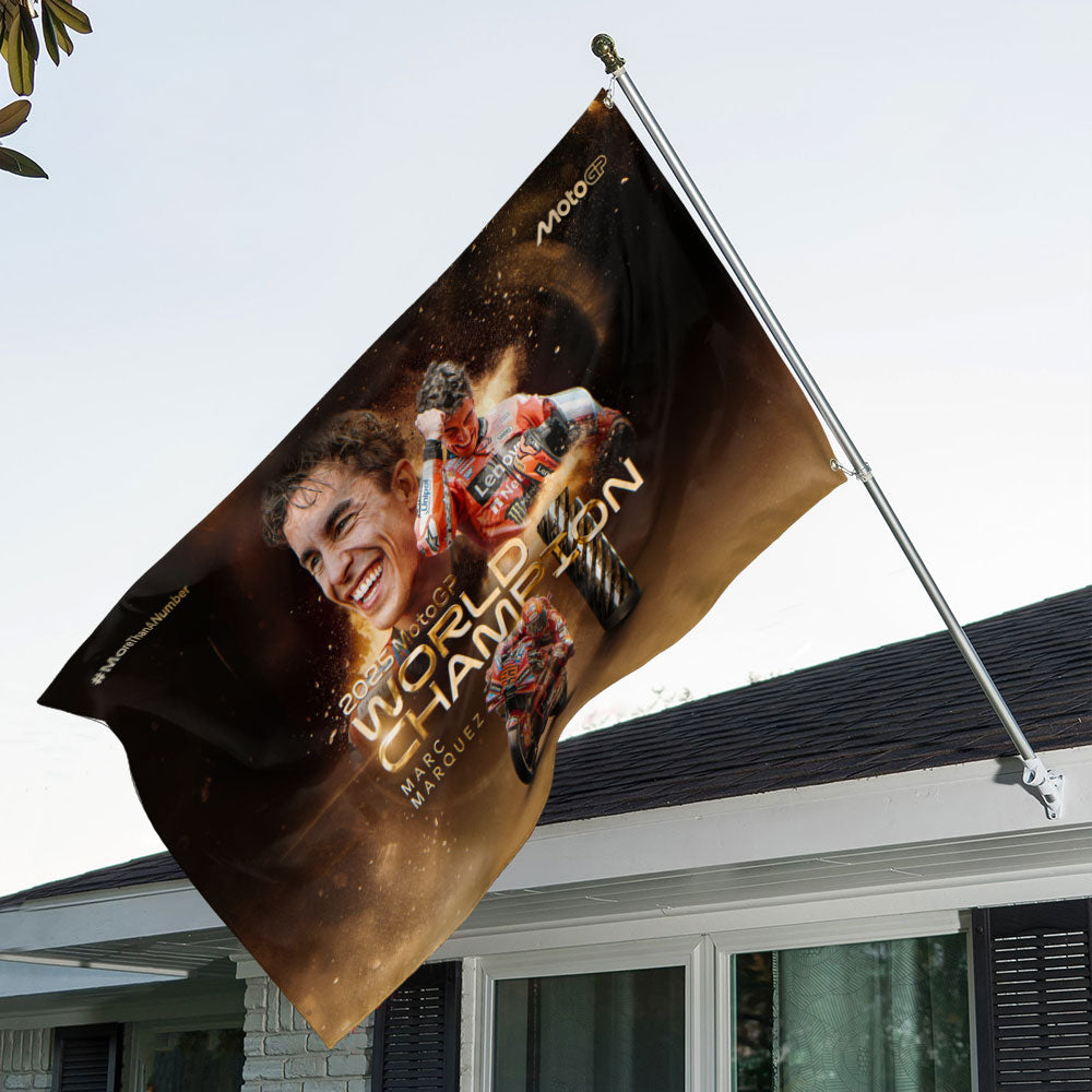 Ducati Lenovo Team x Marc Marquez 3D Double-side House Flag