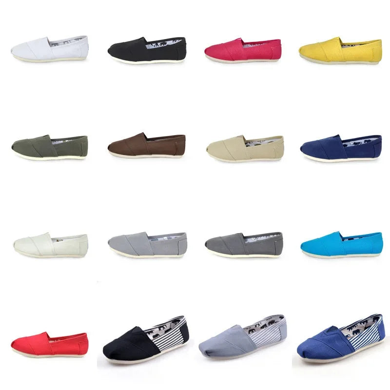 Spring/Summer New Simple Hemp Shoes – Hard Bottom Casual Slip-On Lazy Shoes, One-Step Comfort, Made in China Mainland
